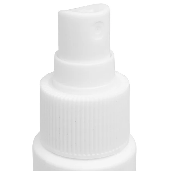 スプレーボトル 50ml PE ストレートボトル [ ボトル：ホワイト ／ スプレー：ホワイト ]