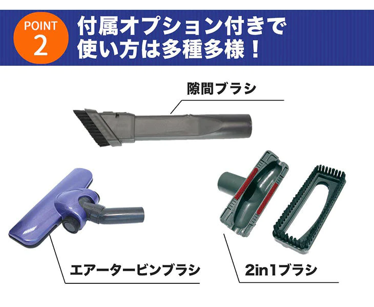 ピンク        サイクロン掃除機 1.2kg 2way ハンディ スティック【エコ得】