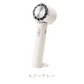 【当店冷却扇風機NO.1】＼スノーグレー 1台／冷却ハンディファン 単色 夏用 卓上扇風機 静音 強風 小型扇風機 携帯扇風機 コンパクト クーラー 冷却プレート 3段階風量 静音 冷却モード ハンディ扇風機 手持ち扇風機 ミニ扇風機 usb 扇風機 瞬間冷感 夏 グッズ