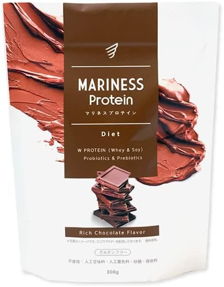 在庫限り　特価　MARINESS マリネス　プロテインダイエットリッチチョコレート 14回分