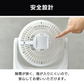サーキュレーター アイリスオーヤマ 8畳 マカロン型 左右首振り PCF-MKM15-B ブラック　小型扇風機 卓上 卓上扇風機 冷房 送風 省エネ 空気循環 部屋干し 涼しい コンパクト
