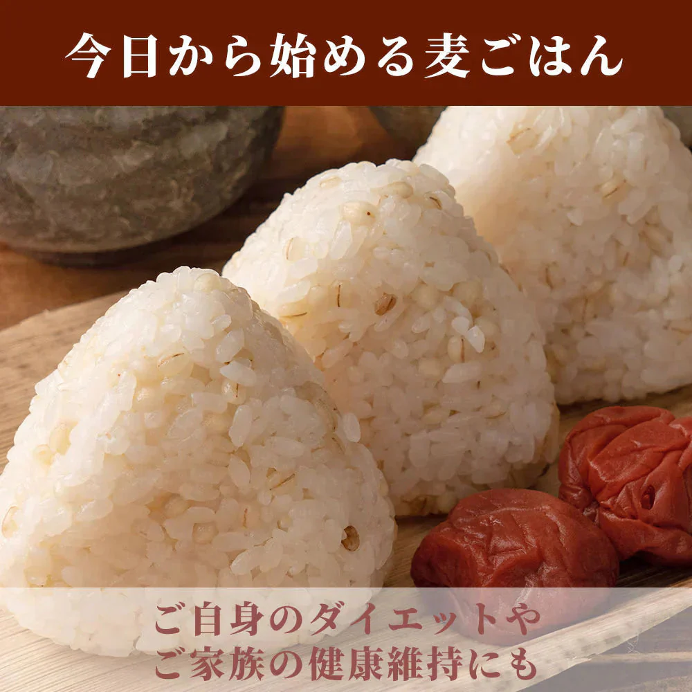 雑穀 雑穀米 国産 丸麦 2.4kg(400g×6袋) ファミリーサイズ 無添加 無着色 送料無料