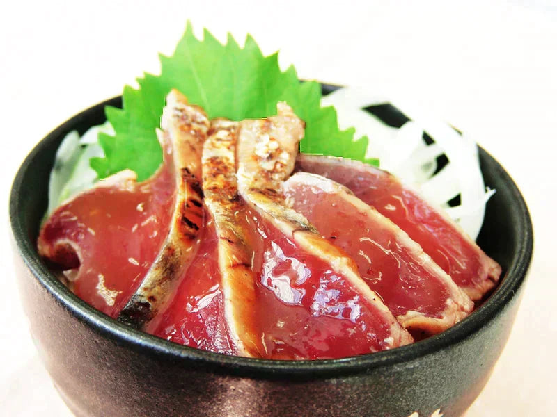 焦がしガーリックかつお&バジルオリーブかつおたたき&かつおたたき（3種5本セット）