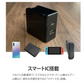 【Type-C+USB 】（ブラック） 2021年iCarry 小型 USB コンセント【PD+QC3.0 18W 2ポート 急速充電 iPhone13 12 11 s21 s20 推奨】 スマホ充電器 パワーデリバリー 17-AC18