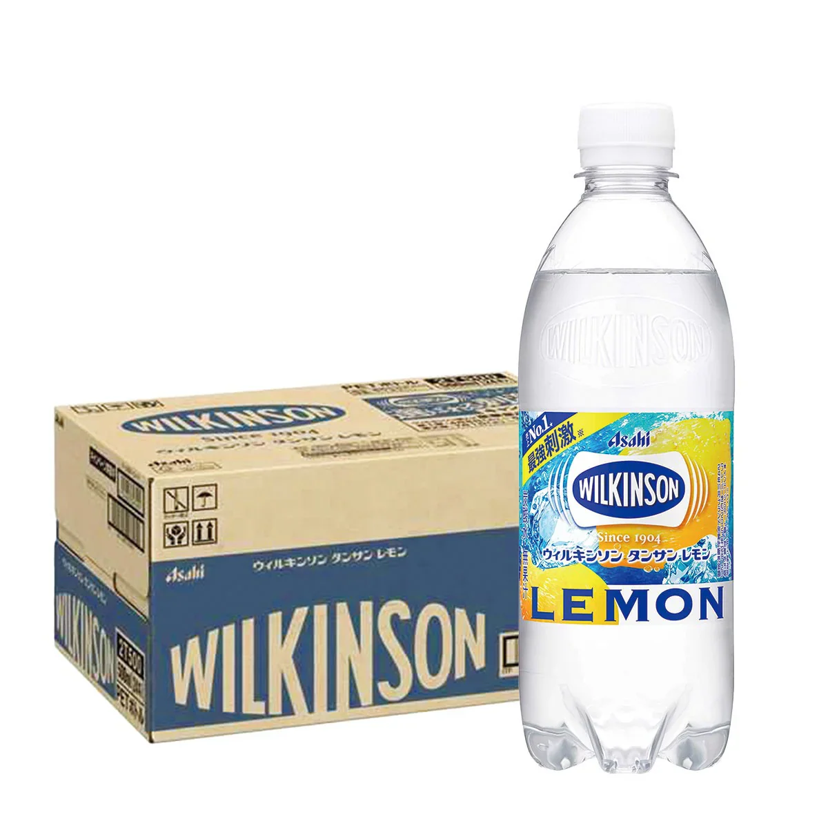 送料無料 アサヒ ウィルキンソン タンサン レモン 500ml×1ケース/24本 炭酸水