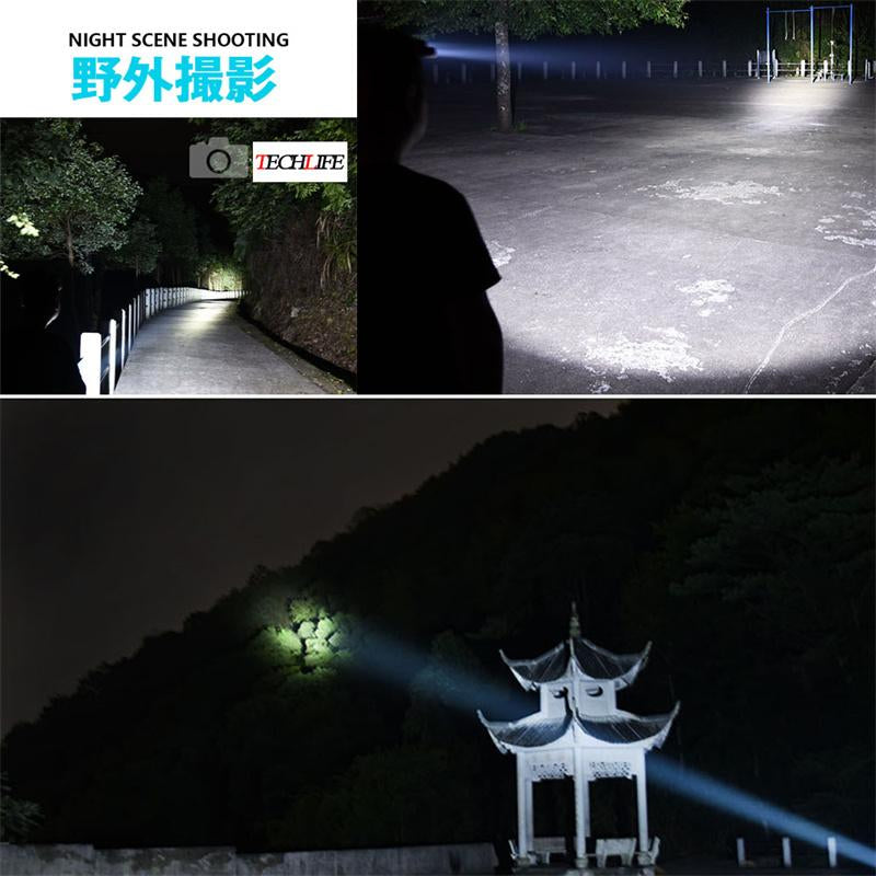 LEDヘッドライト 超強ルーメン 最高輝度 2020最新仕様 5段階の点灯モード(w016)