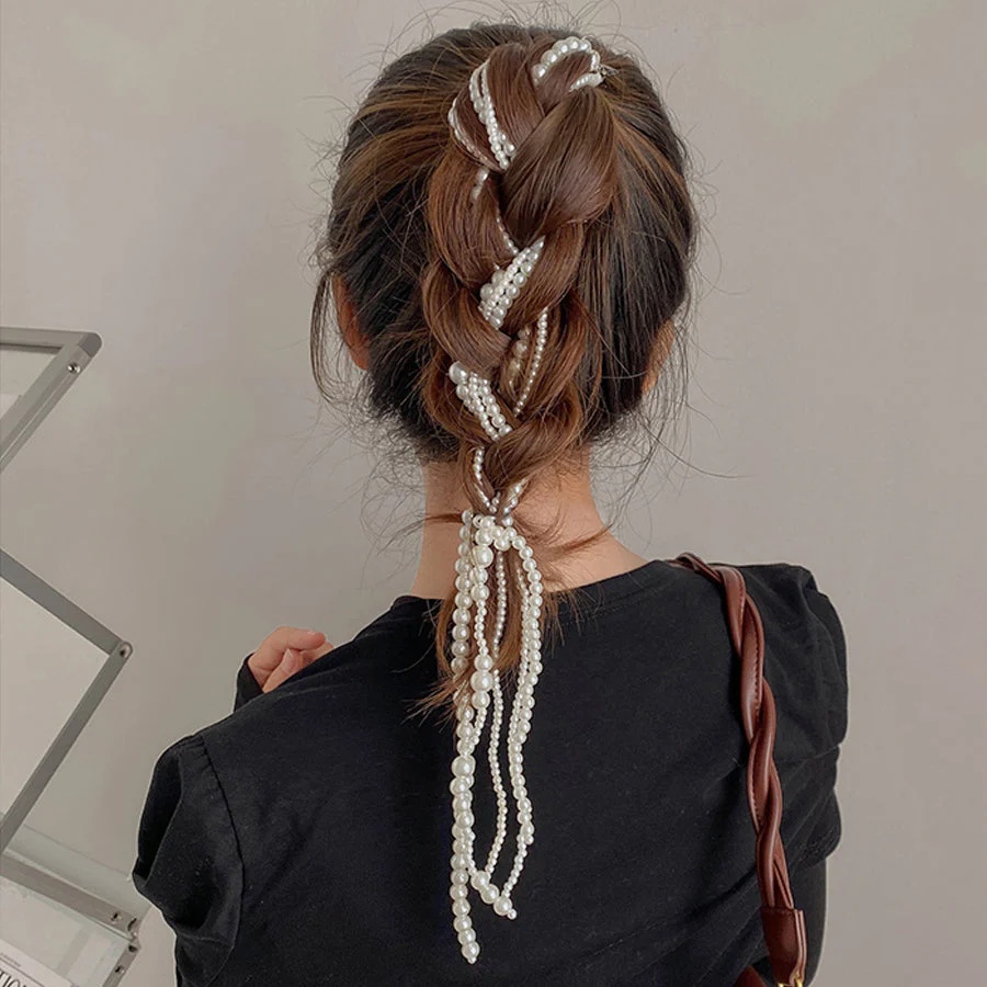 (A3)パール ヘアアクセサリー ヘアアレンジ 髪飾り ウェディング 結婚式 二次会 パーティー おしゃれ かわいい
