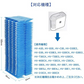 【全て日本国内発送】 シャープ HV-FY3 交換用加湿フィルター hv-fy3 加湿器 フィルター HV-FS3の代替品 気化式加湿機用 交換フィルター (互換品/2枚入り)