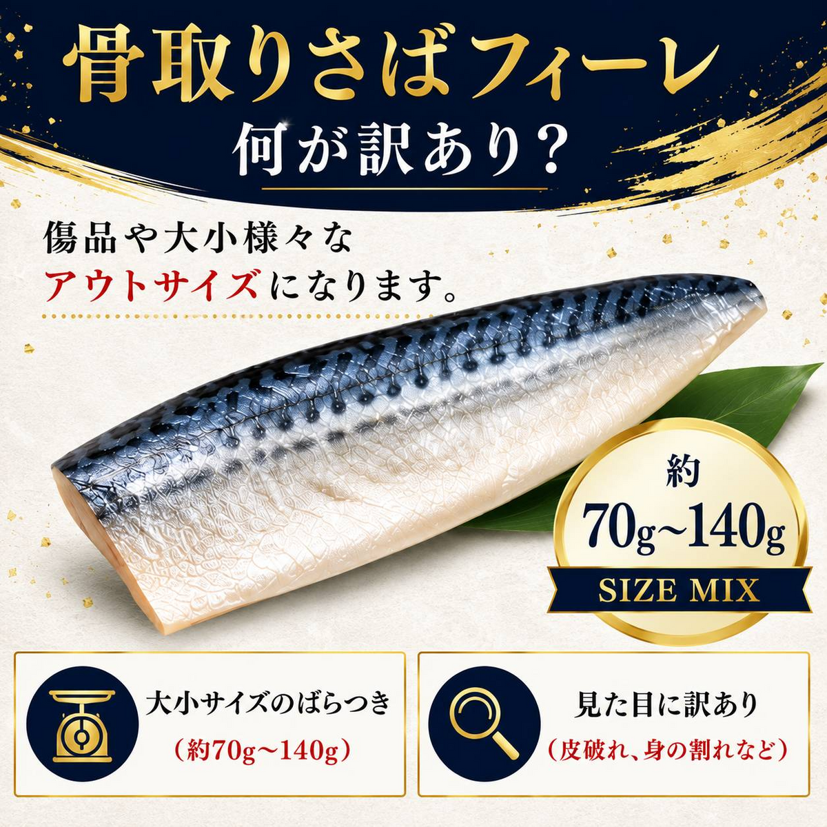[みさわのやさい] 訳あり 塩サバ 冷凍 約1kg（約7枚入り） 塩味サバの切り身 さば 鯖 フィーレ