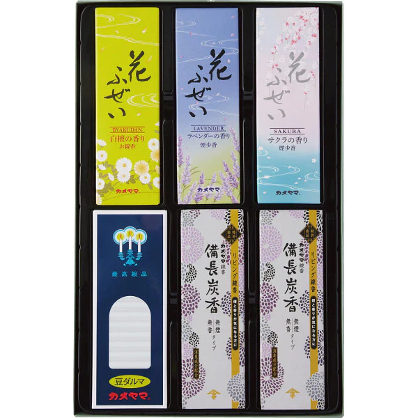 カメヤマ 線香セット 御供 1500