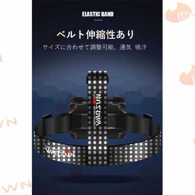 当日発送 ヘッドライト USB充電式 センサー機能 高輝度 記憶 ヘッドランプ 釣り 90°角度調整 防水 防災 小型軽量 登山 夜釣り用 ランニング キャンプ 作業灯