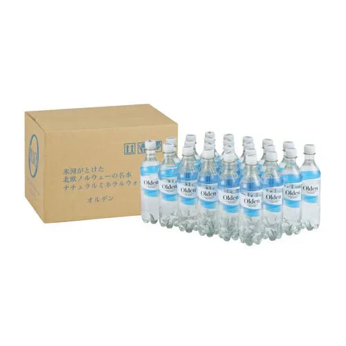 北欧ノルウェーの天然水オルデン 500ml×24本 / ミネラルウォーター Olden 鉱泉水 軟水 送料無料