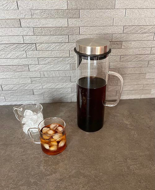 コールドブリューコーヒーボトル コーヒードリッパー 耐熱ガラス 水出しコーヒー 水出し緑茶 麦茶 コールドブリュー おしゃれ シンプル おうち時間