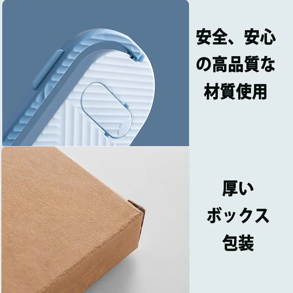 2個セット スリッパラック シューズラック 室内 玄関 バスルーム 壁掛けフック スリッパホルダー 靴収納ラック　2個セット(ピンク)