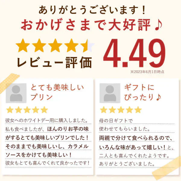 母の日 ギフト お芋専門店のプリン5個セット(スイートポテト・苺・抹茶) 【おいもや】  (5月4日～10日配送) MD