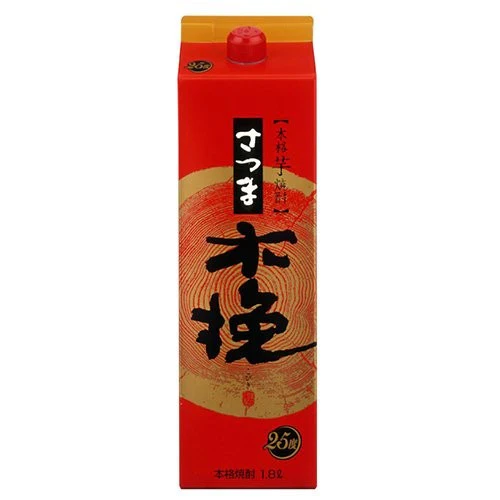 【送料無料】【2ケースセット】雲海酒造 さつま木挽 芋 25度 パック 1.8L×12本