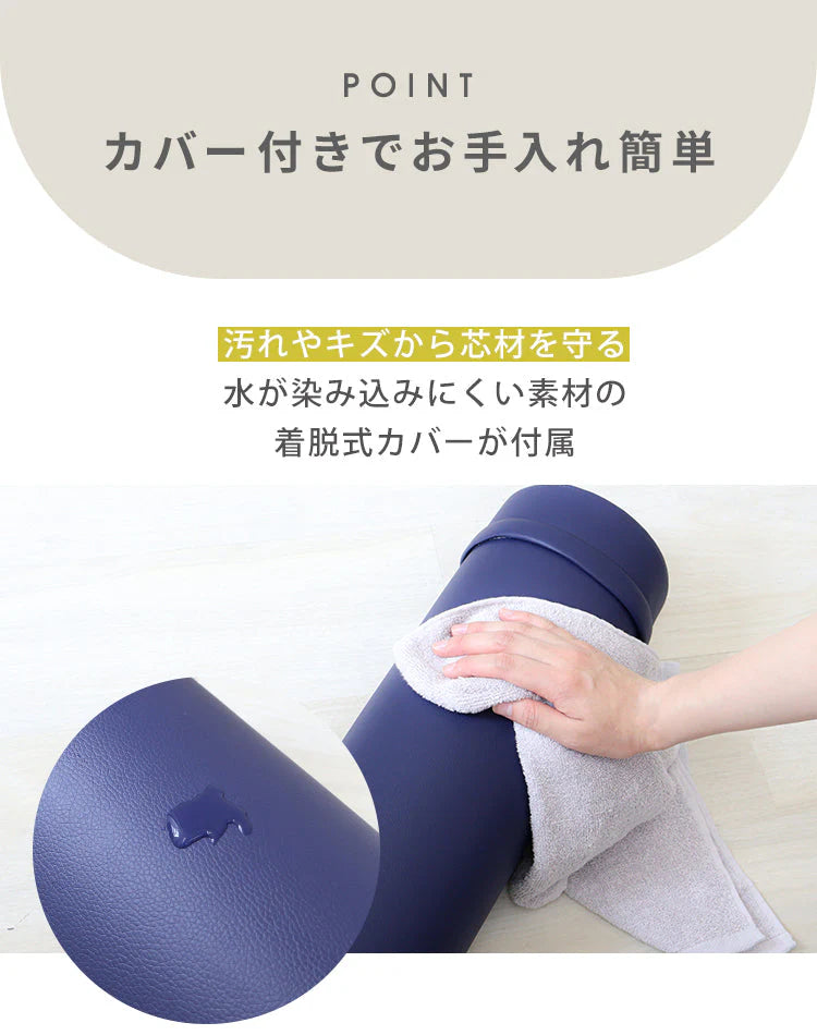 【予約商品：6月下旬（～30日までに発送）】【ターコイズ】ヨガポール ロング 100cm ストレッチ用ポール エクササイズポール 筋膜 ストレッチ ポールダイエット ストレッチ用 ポール フォームローラー 体幹 ダイエット エクササイズ ヨガ トレーニング 骨盤矯正 フィットネス フォームローラー