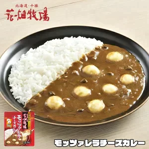 【北海道限定】花畑牧場【カマンベールチーズカレー】【モッツァレラチーズカレー】レトルト【1人前×各1袋】新千歳空港 お土産
