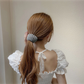 (ワインレッド)ヘアゴム ヘアクリップ ポニーリング 団子 シュシュ ヘアアクセサリー かわいい オシャレ 髪飾り