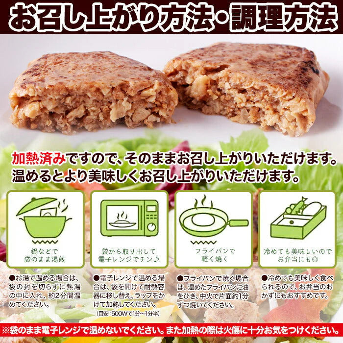 100％植物由来の新感覚 90g×6袋 ハンバーグ !!マンナン大豆 ミートハンバーグ メール便