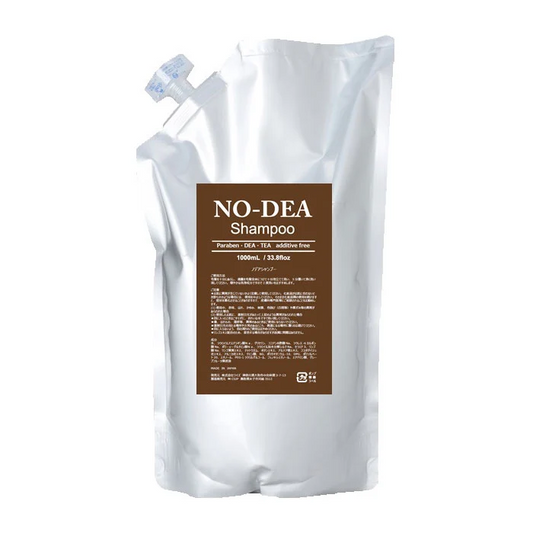 【サロン専売品】NODEA シャンプー 1000ml（詰め替え）／ DEA不使用の弱酸性アミノ酸全身生シャンプー 爽やかなグレープフルーツの香り リンス不要のオールインワンタイプ 送料無料