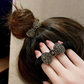 シュシュ ヘアゴム キラキラ ヘアアレンジ 韓国 サテンフリル 髪留め 髪飾り パーティー 二次会 お呼ばれ 結婚式 普段使い 大人 上品 ヘアアクセサリー