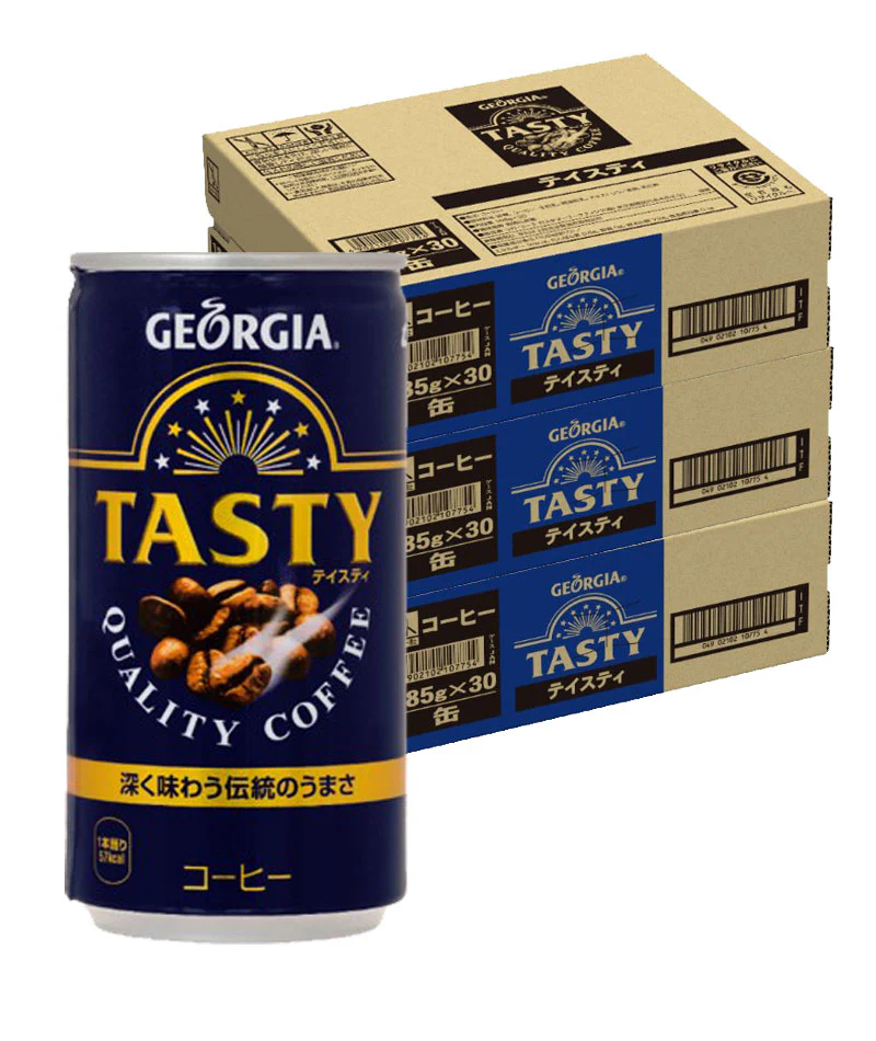 【送料無料】ジョージア テイスティ 185ml×3ケース/90本