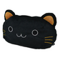 【黒猫】ねこ顔ティッシュカバー ネコ 猫 猫グッズ 黒猫 白猫 ブラック ホワイト 30×20cm ティッシュカバー