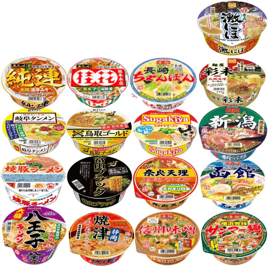 【改廃のお知らせ】ざわつく金曜日 入選 ご当地カップ麺特集 スペシャル プラスワン 17種セット