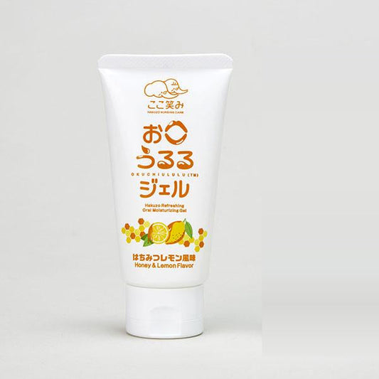 爽快お口うるるジェル 1本(80g) はちみつレモン風味 口腔内の清潔と口臭予防に