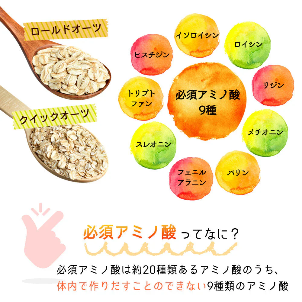 オートミール ロールドオーツ 900g [ オーガニック原料 食物繊維 鉄分 カルシウム 不溶性 水溶性 ダイエット デトックス たんぱく質 置き換え グラノーラ コーンフレーク シリアル 無添加]  K