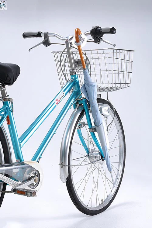 【ブラック】自転車 カサホルダー Ver.21 傘 雨 収納 持運び 厚手 傘かけ 傘おき 電動アシスト 普通自転車 川住製作所