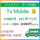 プリペイドsimドコモ 格安SIM 日本国内 高速データ容量110M/日12ヶ月プラン Docomo 格安SIM 12ヶ月パックレンタル 返却不要 延長可能