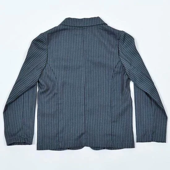 入学式 男の子 スーツ フォーマル 子供服 120cm 入学式  スーツ ピンストライプスーツ(上下組)(GY) ジェネレーター(900302) 子供服 男 入学式 子供服 男 男の子 フォーマル
