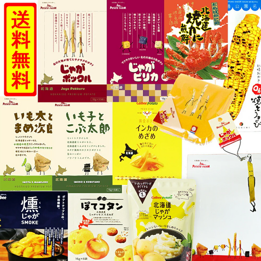 カルビー ハッピーバック じゃがポックル ギフト プレゼント お土産 パーティー お中元 福袋 詰め合わせ 北海道 送料無料