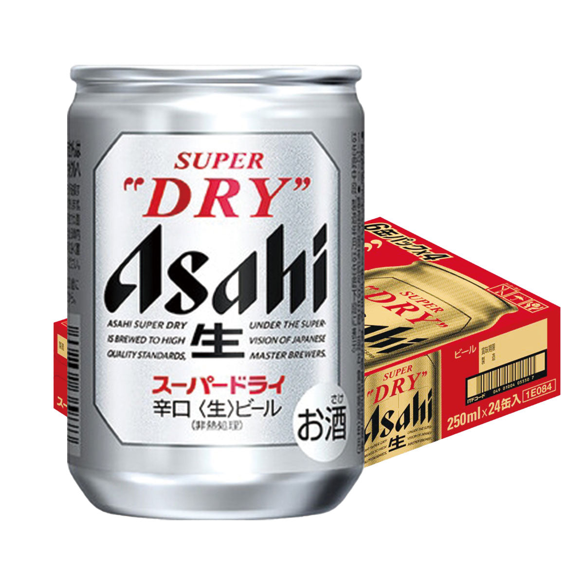 アサヒ スーパードライ 250ml×24本 【ご注文は2ケースまで同梱可能です】