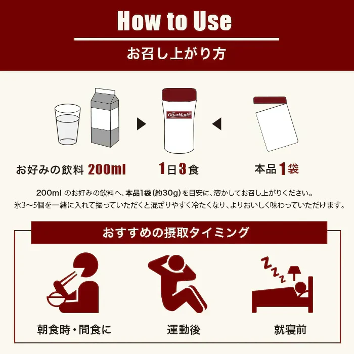 ホエイプロテイン お試しセット 全6種 人工甘味料不使用　インフォームドチョイス 国内製造 (OgarMade) オーガーメイド プロテイン　ダイエット　お試し