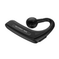 骨伝導 イヤホン Bluetooth 片耳掛け　ワイヤレス マイク付き ヘッドホン(w213A)ブラック