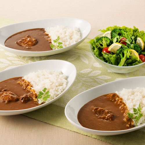 福岡 博多とんこつカレーセット 各180g×各2 詰め合わせ