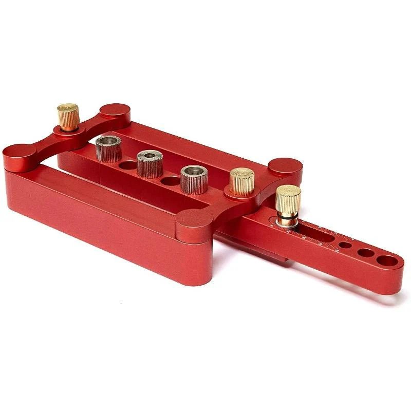 ドリル ガイド 穴あけ 木工用 ダボ穴治具 垂直 木工用セルフセンタリング 掘削 ドリルロケータ アルミ合金 高硬度 高強度 耐摩耗性と耐久性に優れています