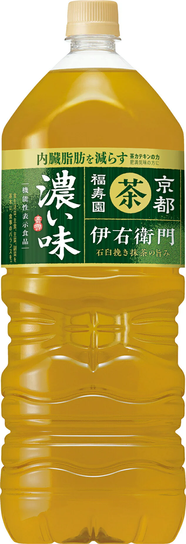 【送料無料】 サントリー緑茶 伊右衛門 濃い味 2000ml 2L×1ケース/6本