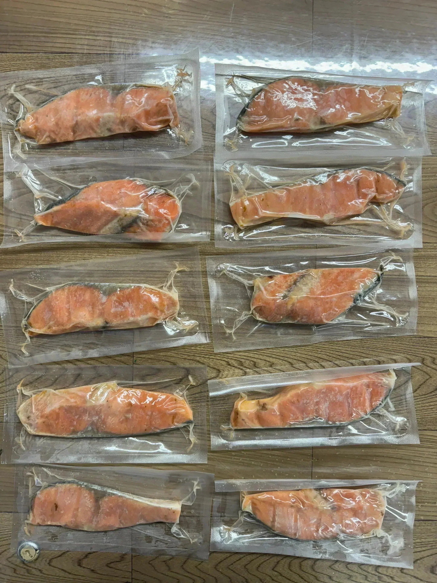 最終販売！60セット限定【最強便利】銀鮭焼成切り身　20切（約1kg）