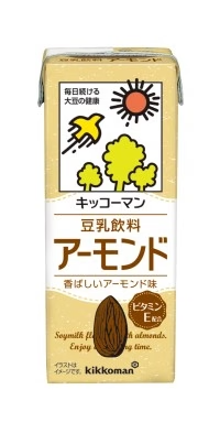 【送料無料】 キッコーマン 豆乳飲料 アーモンド 200ml×2ケース/36本