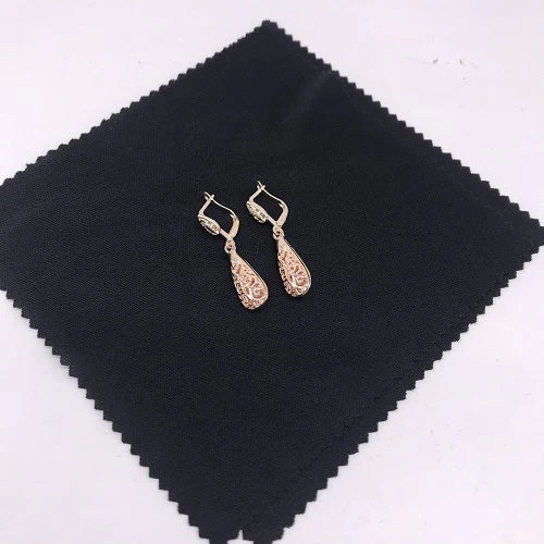 しずく ピアス  レディース  ゆれる ファッション アクセサリー 水滴 (ゴールド)