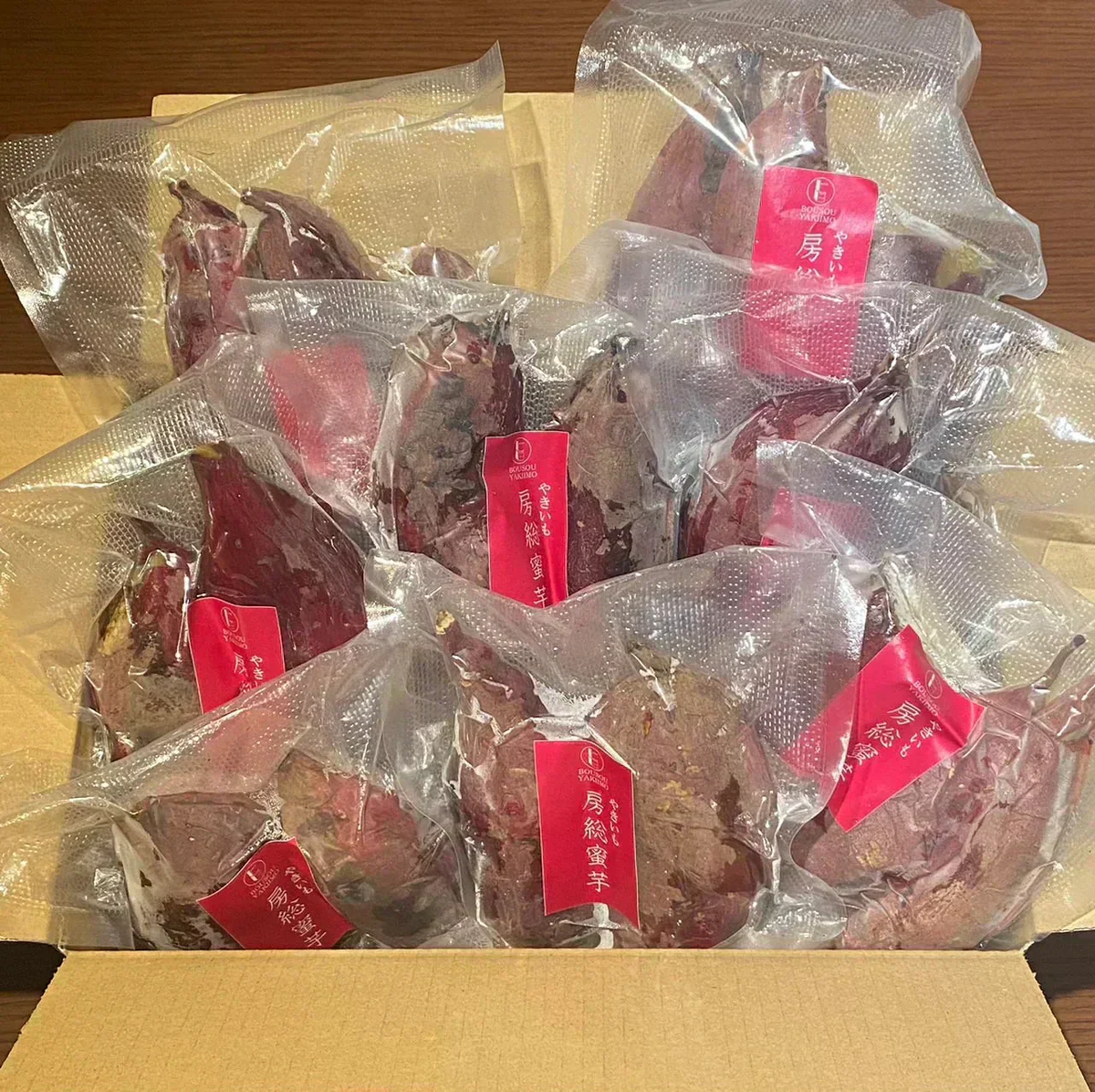 【出荷量10t突破！！房総蜜芋！！千葉県産紅はるか使用！！冷凍焼き芋！！大容量でお買い得！４㎏！（500g×8袋）高糖度紅はるかをじっくり焼き上げました！】さつまいも　焼き芋　ねっとり美味しい クール便込で圧倒的価格　焼き芋4㎏大袋