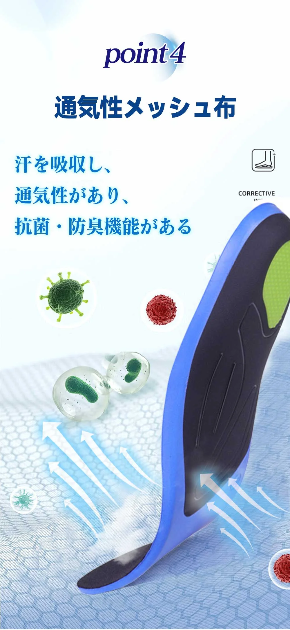 【抗菌・防臭加工！】＼ Lサイズ ／インソール 靴 中敷き 土踏まず 超軽量 インソール 通気 サイズ調整 足底筋膜炎 土踏まず 疲れない 扁平足 外反母趾 姿勢改善 扁平足 インソール 抗菌 防臭 負担対策 特化素材 疲労対策 サポート機能 インソール 疲労軽減 女性用 男性用 インソール