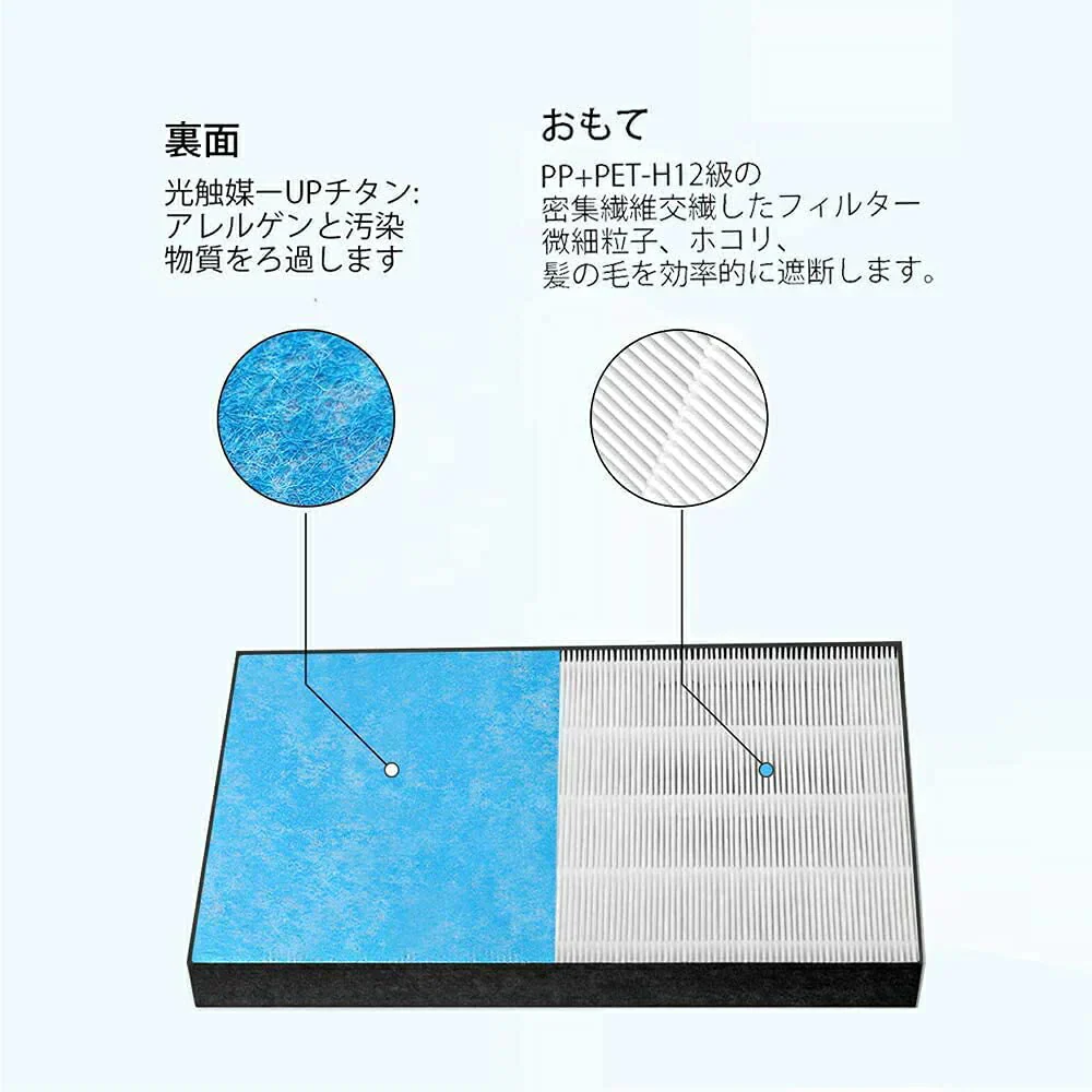 【全て日本国内発送】ダイキン 集塵フィルター KAFP044A4 脱臭フィルター 2140795 ダイキン加湿空気清浄機 フィルター kafp044a4 集じん・脱臭フィルターセット 互換品(2枚セット)