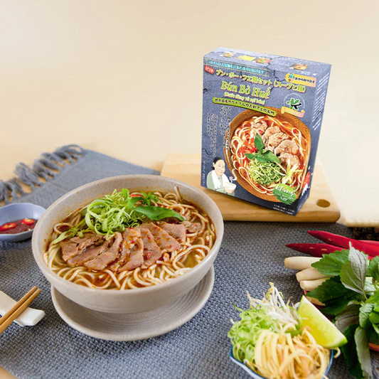 ブン・ボー・フェ麺セット 2人前 　[ SET NUOC DUNG BUN BO HUE ]