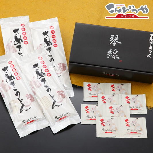 「琴線」本場 さぬきうどん セット（8人前）つゆ付