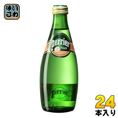 ペリエピーチ 330ml 瓶 24本入 炭酸水 無糖 炭酸飲料